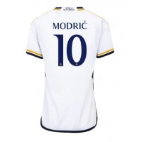 Echipament fotbal Real Madrid Luka Modric #10 Tricou Acasa 2023-24 pentru femei maneca scurta